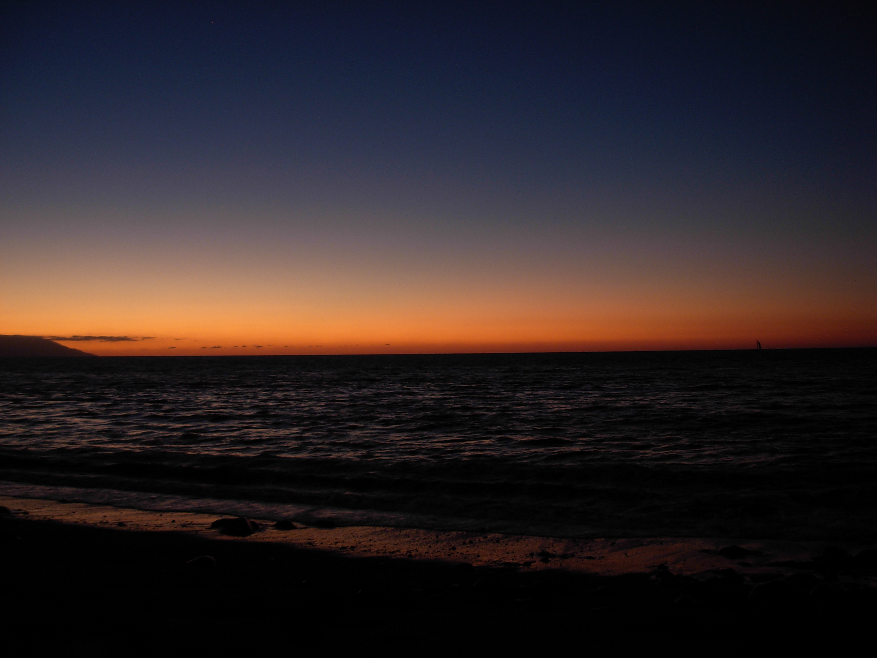 photograph of sunset puerto vallarta, mexico