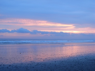 photo of sunset at Playa Jaco in Costa Rica